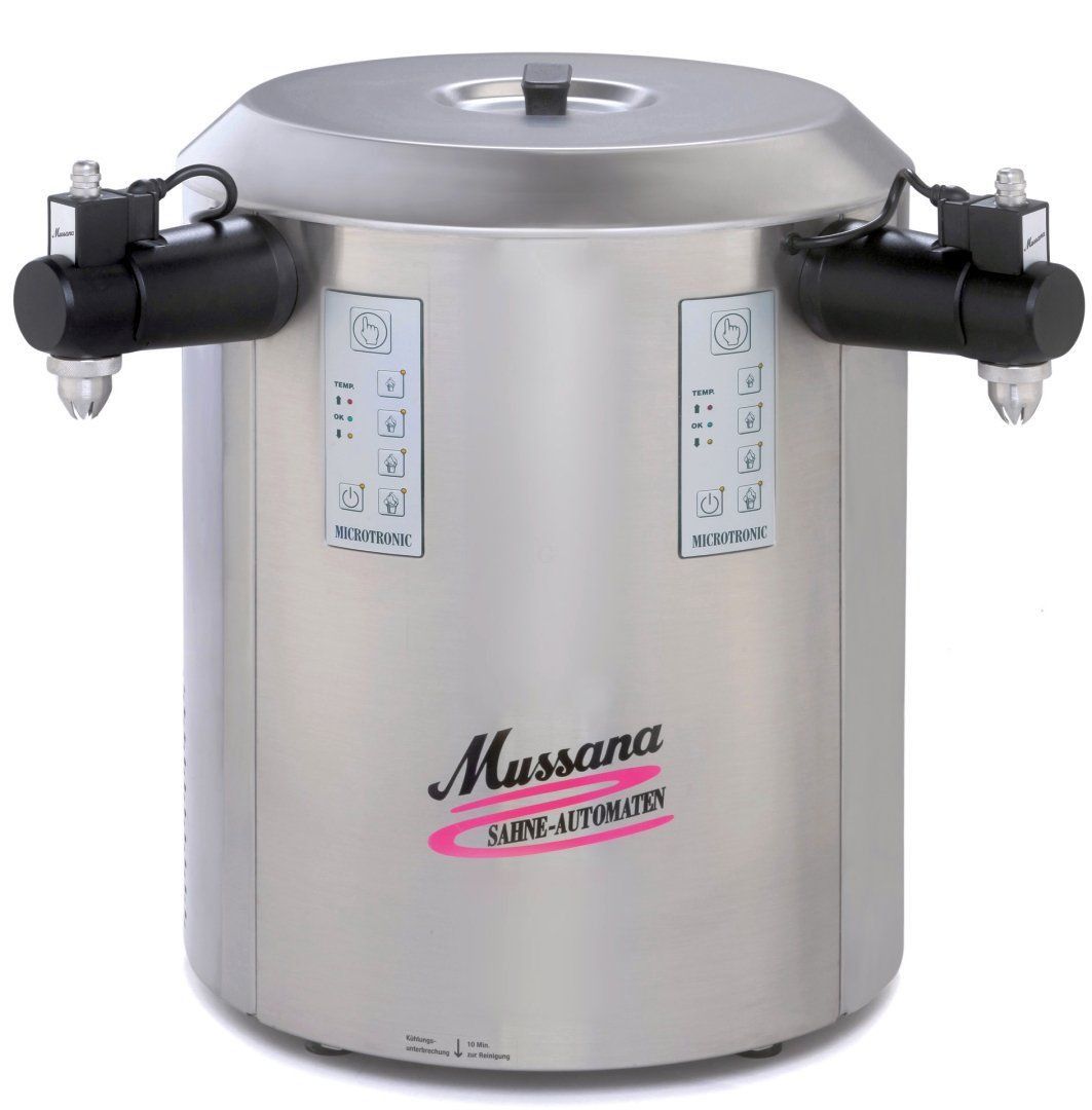 Mussana Sahneautomaten 2x6 Liter "Duo"